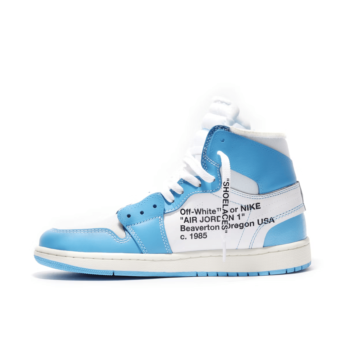 Jordan 1 Retro High Off-White University Blue