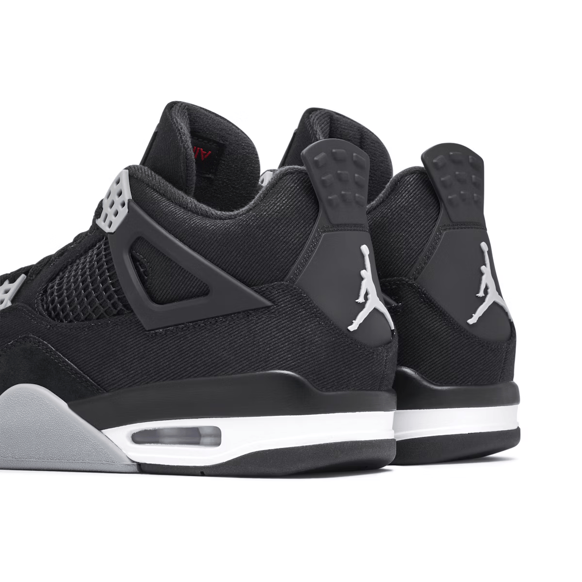 Air Jordan 4 Black Canvas