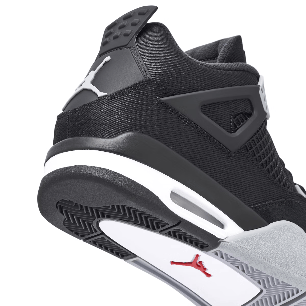 Air Jordan 4 Black Canvas