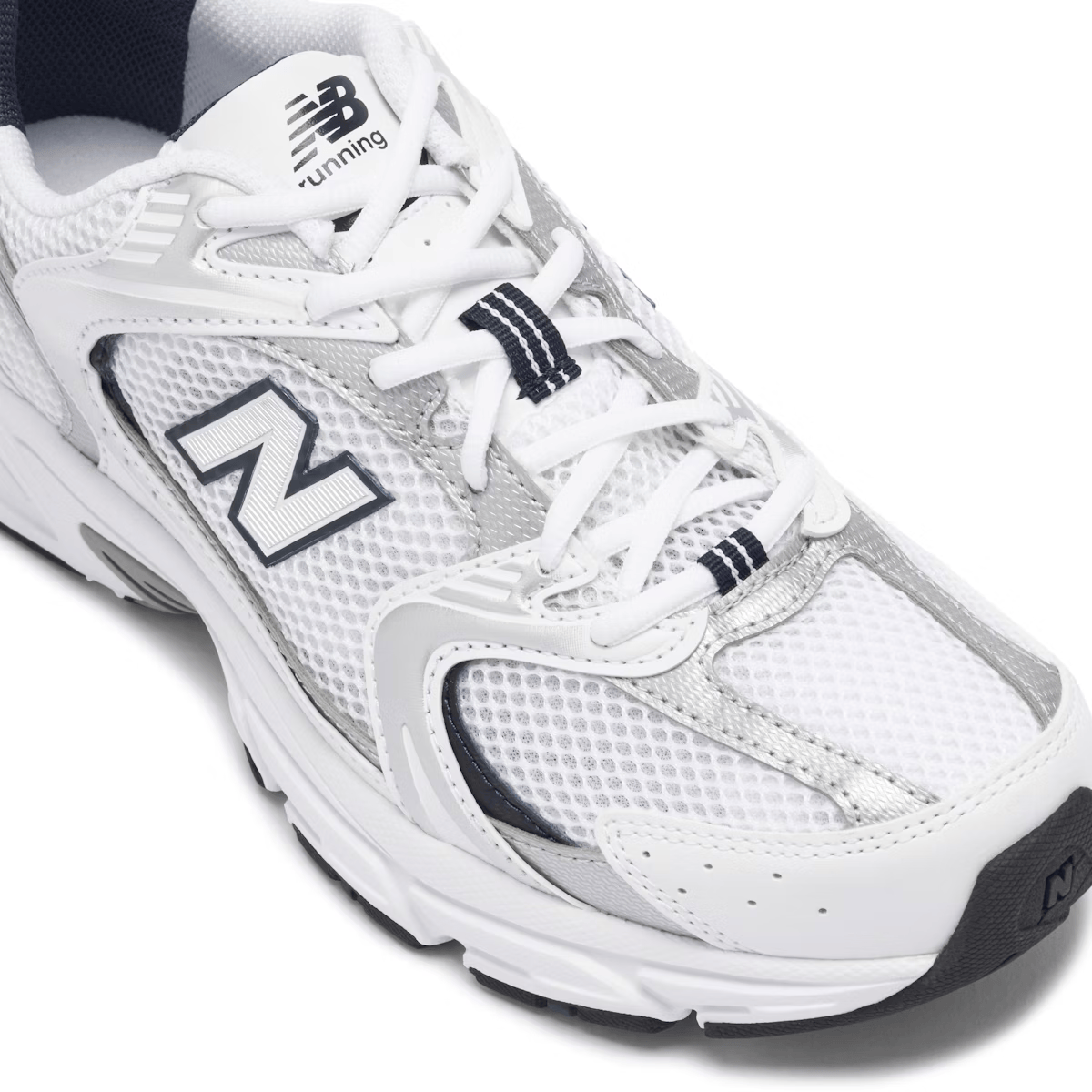 New Balance 530 White Silver Navy