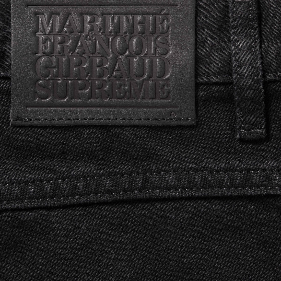 Supreme Marithé + François Girbaud X-Seam Baggy Denim Short Nero