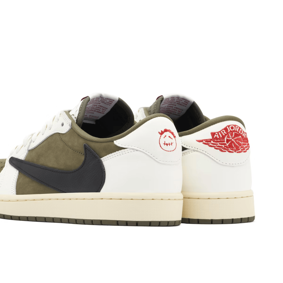 Air Jordan 1 Low Travis Scott 'Medium Olive'