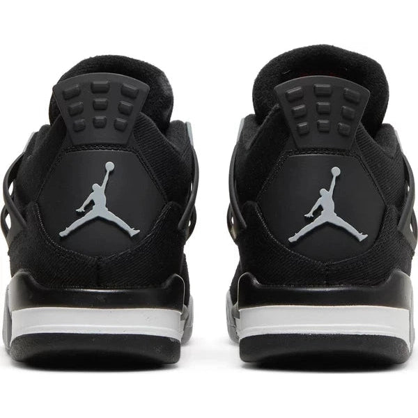 Jordan 4 Retro Black Canvas (GS)