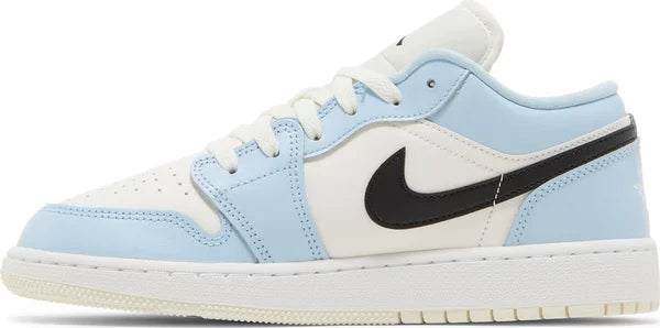 Jordan 1 Low Ice Blue Black (GS)