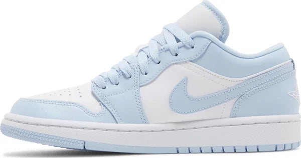 Jordan 1 Low Bianco Blu Ghiaccio (Donna)