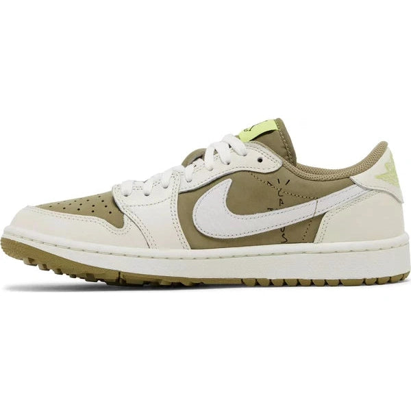 Jordan 1 Retro Low Golf Travis Scott Neutral Olive