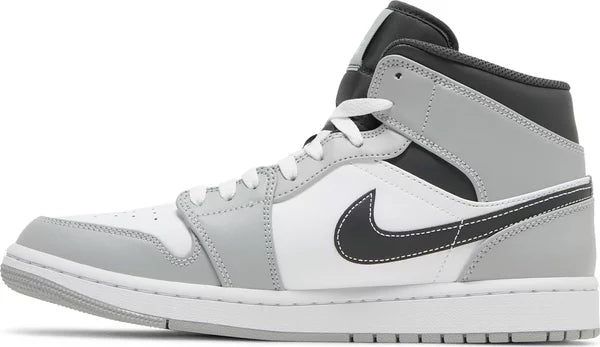 Jordan 1 Mid Light Smoke Grey (Women's)