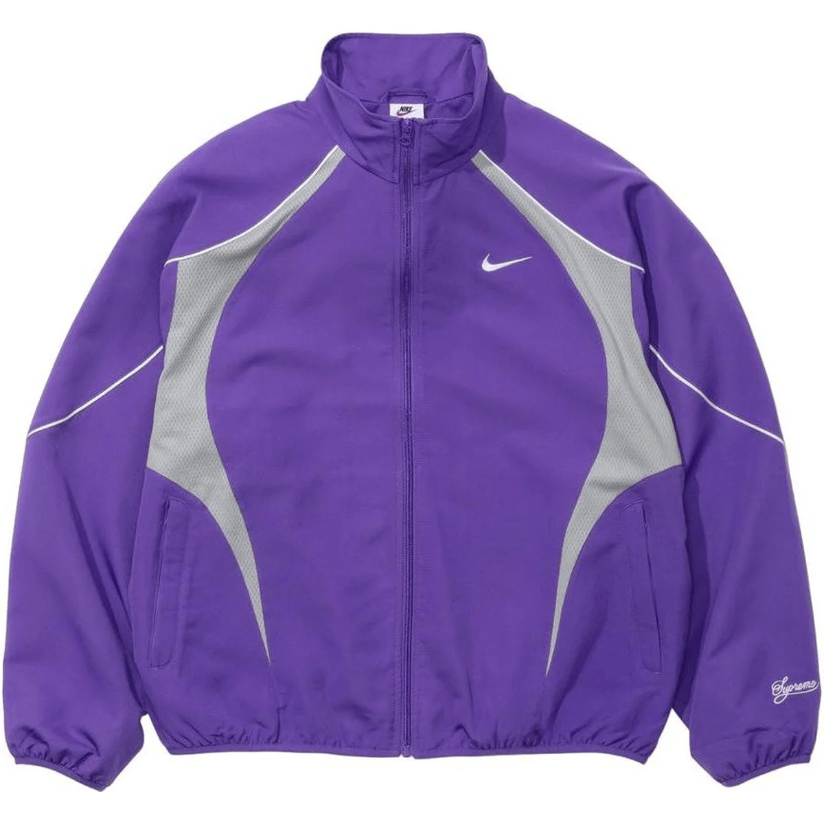 Supreme Nike Track Jacket Purple