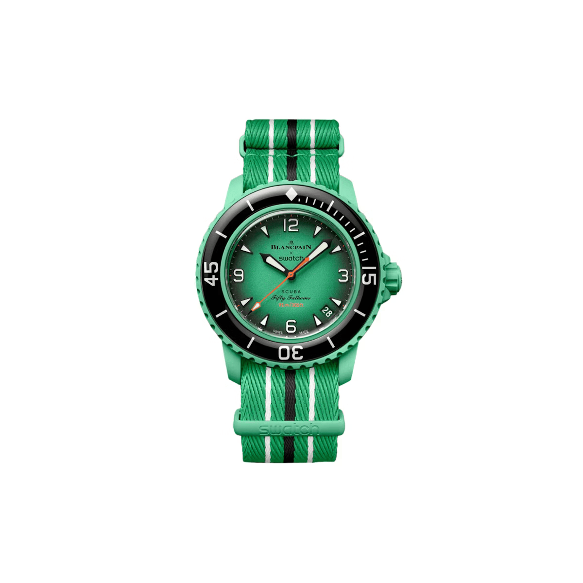 Blancpain x Swatch Scuba Fifty Fathoms Indian Ocean SO35I100